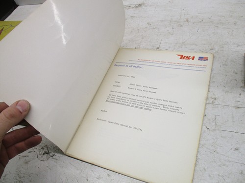 BSA Rocket A75 Parts Service Manual Book - Bild 6 von 7