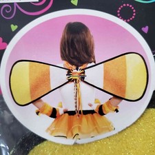 Candy Corn Fairy Wings- Halloween Costume- New- RRR Halloween Acc