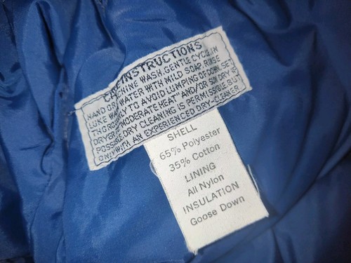 VTG 70s Holubar COLORADO Heavy Goose Down Puffer Parka Men Fits Small-Medium - Picture 4 of 18