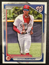2024 Bowman Draft Victor Hurtado Prospect Paper #BD-168 Nationals