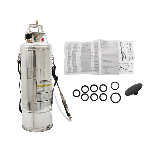 12L Stainless Steel Sprayer 3 Gallon Farm Garden Hand Pump Sprayer With Nozzles - Picture 9 of 21
