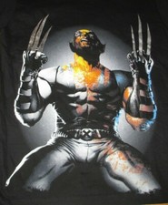 Marvel Comics X-MEN Originals: WOLVERINE LG T-Shirt HUGH JACKMAM
