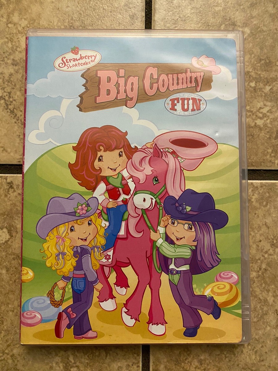 Strawberry Shortcake - Big Country Fun (DVD, 2008, Sensormatic