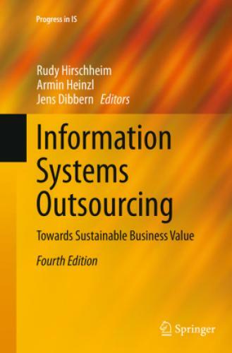 Thumbnail - Information Systems Outsourcing Towards Sustainable Business Value
