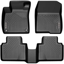OEDRO Car Liners Floor Mats Full Set for 2018-2022 Honda Accord TPE All-Weather