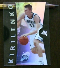 ANDREI KIRILENKO, 2006-07 FLEER e-X #39 ACETATE CARD, JAZZ