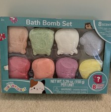 Original Squishmallow Bath Bomb Set 8 Count - BRAND NEW AND SEALED