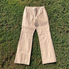 Vintage 80s Paneled Pink Leather Pants