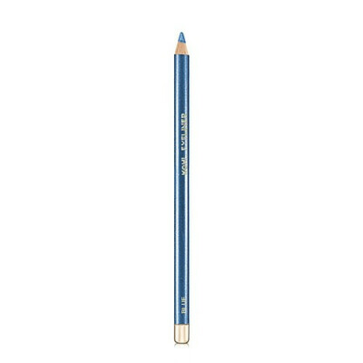 MODE Cosmetics BLUE Eyeliner Pencil Extra Long Natural Wood Eye Liner, USA