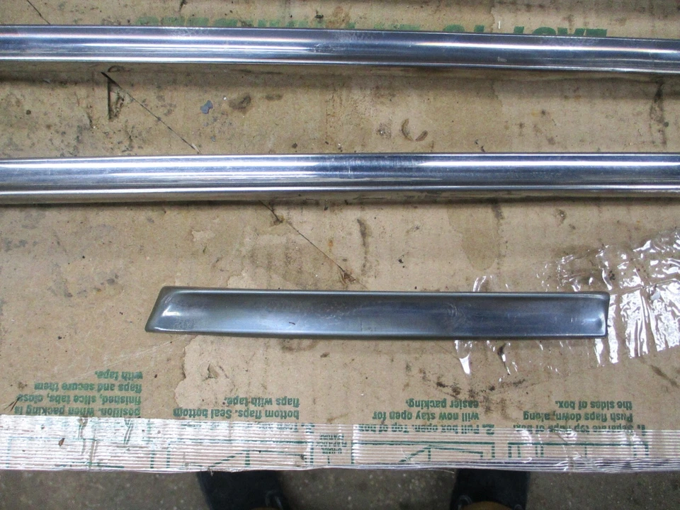 Hudson Super Six 1941 carrocería izquierda molduras laterales (4 piezas) original Foto 4 de 4