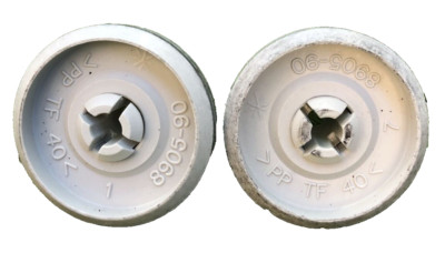 DISHLEX Global Dishwasher  Lower Rack Wheels  Rollers 2pcs (DC-W).4..