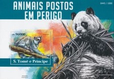 Sao Tome e Principe bloc-feuillet 1123 neuf avec gomme originale 2015 ecosystème