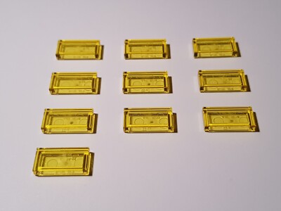 LEGO  10 x 3069 b Fliese 1 x 2 transparent gelb (VGB) Star Wars