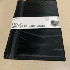 New Vivitar Laptop Sun and Shade Privacy-Fits up to 16" Folds flat for Travel
