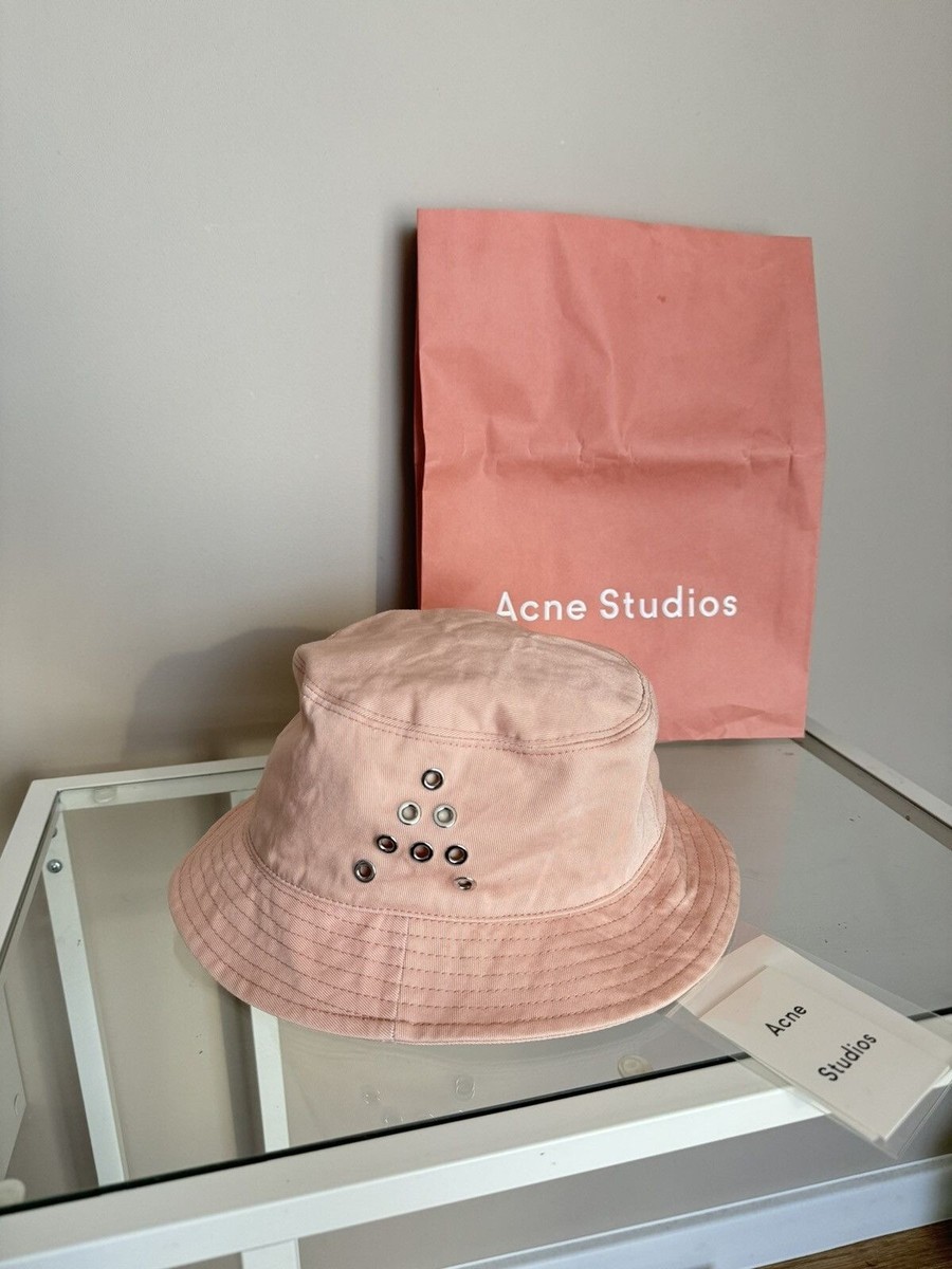 Hotel Kalinga Champion Black Bucket Hat Acne Pink Fisherman Hat