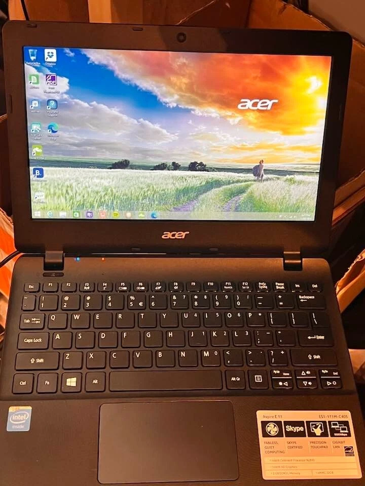 Acer Aspire ES Intel Celeron N 4GB PC Laptops & Netbooks for Sale