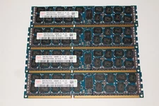 Lot of 4 Hynix HMT31GR7CFR4A-H9 PC3L 8GB 10600R Server RAM