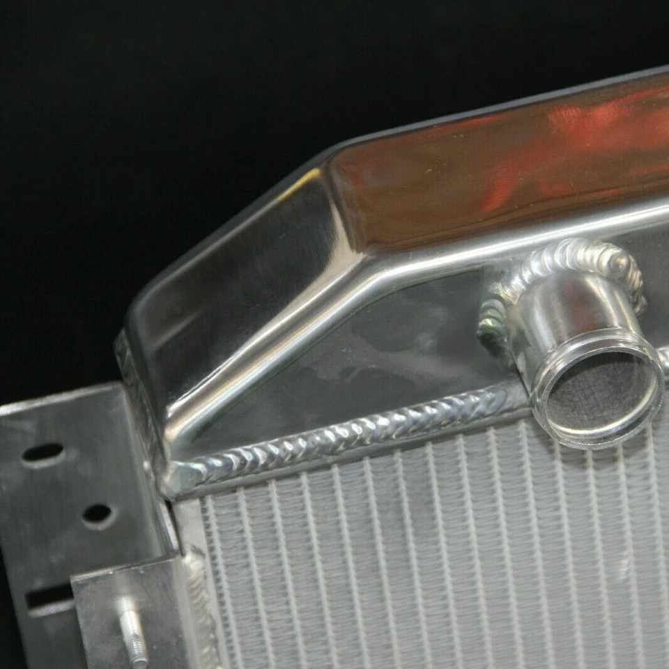 Radiador KKS 3 filas para camioneta Dodge B100 B200 70-79 D100 D150 D200 W100 W150 V8 Foto 4 de 4