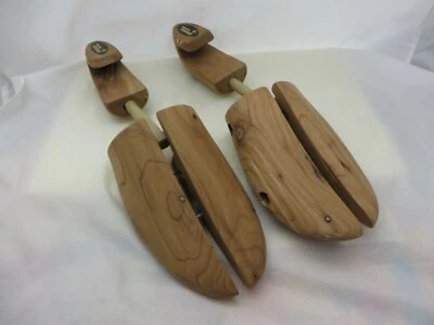Men Wood Shoe Tree Stretcher Shaper Keeper wooden vtg  Tana XL made in USA - Bild 1 von 4