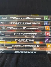 The Fast and the Furious Set of 7 DVD NEW SEALED - Movie 1-7