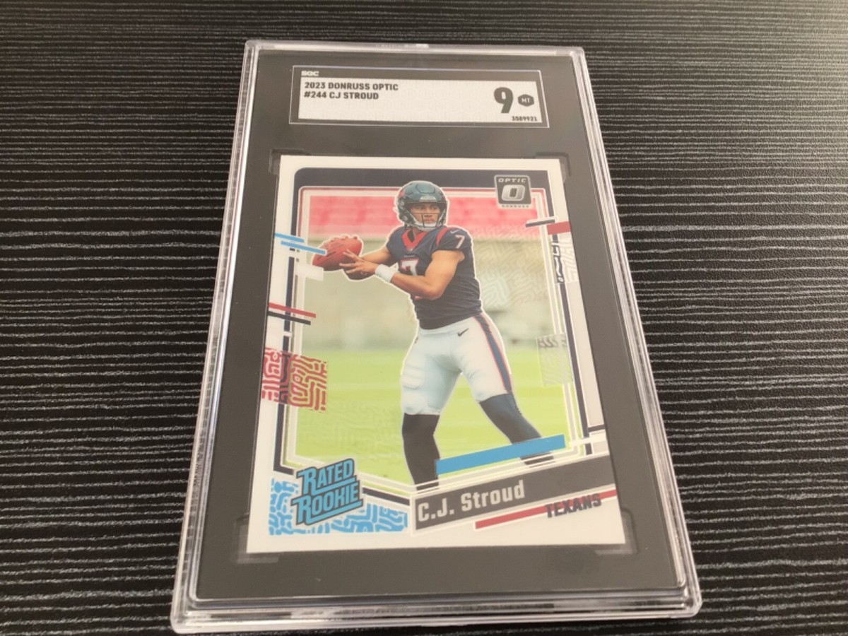 2023 Panini Donruss Optic CJ Stroud RC #244 SGC 9 #3589921 | eBay