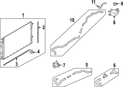 Genuine Nissan Reservoir Hose 21505-6RC0A