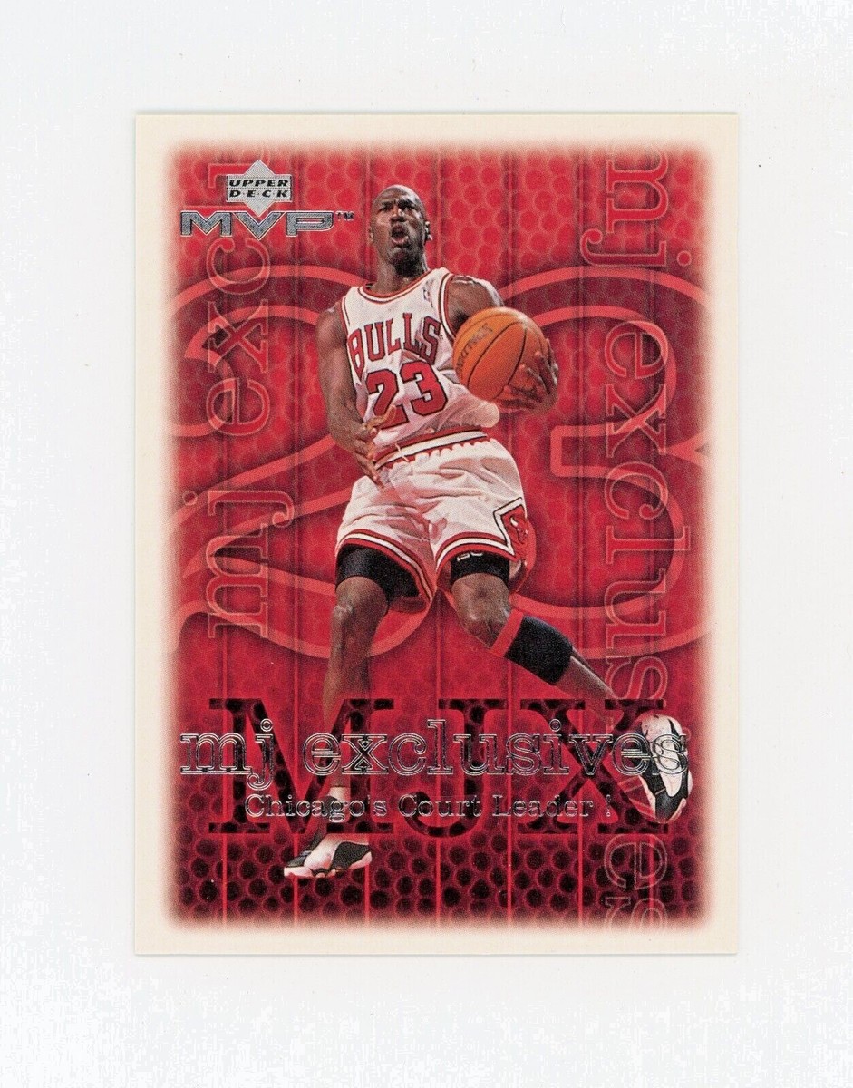 MICHAEL JORDAN 1999-00 Upper Deck MVP MJX Exclusives #198