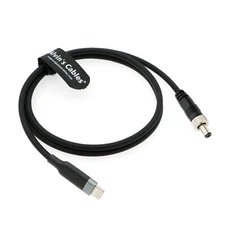 PD Type-C to Locking DC 5.5×2.5mm Fast Charging Power Cable for Atomos Ninja V