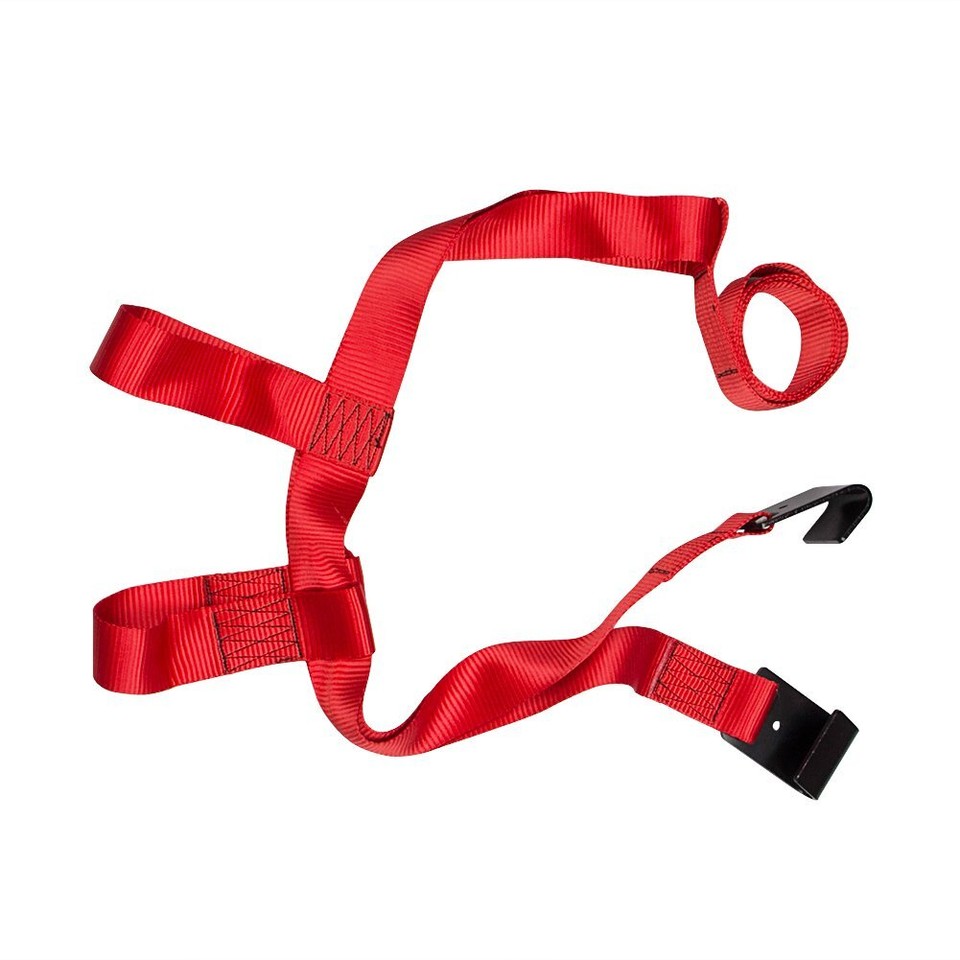 Supporto Ruota Di Scorta Rimorchio TWO (2x) DEMCO Car Basket Straps Adjustable Tow Dolly Wheel Net Rimorchio Portamoto - Foto 12