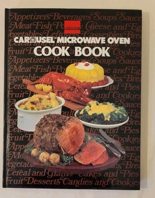 VTG 1980s SHARP Carousel Microwave Oven Cook Book, Hardcover