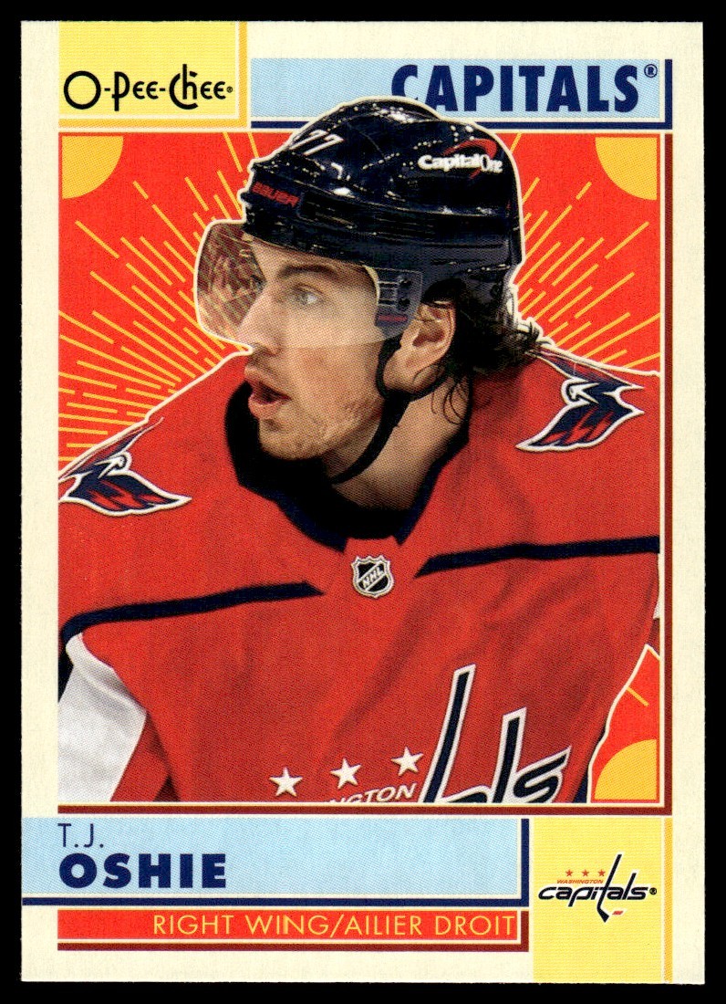 2022-23 O-Pee-Chee RETRO T.J. Oshie Washington Capitals #114