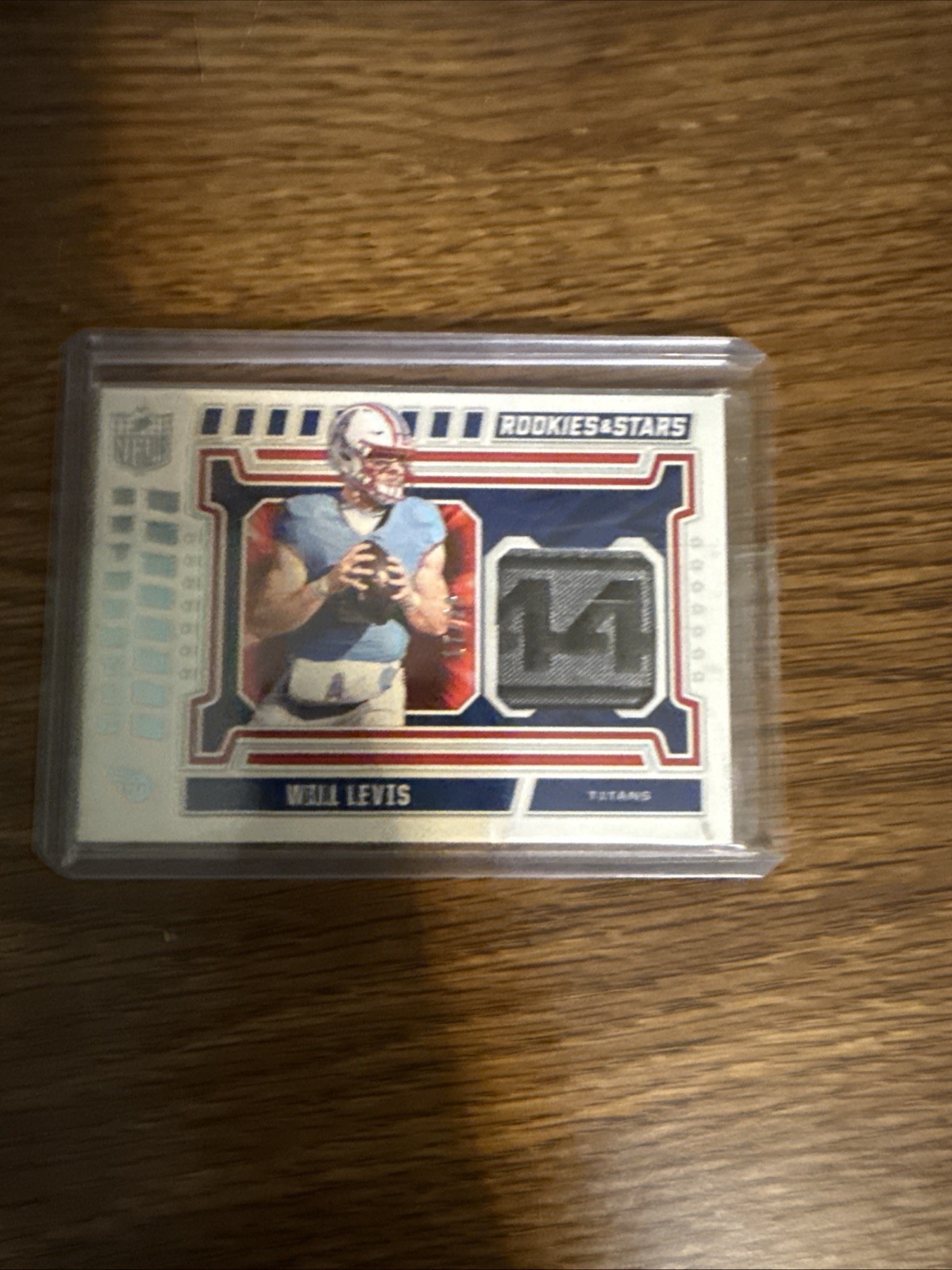 2024 Panini Rookies & Stars - Nfl Authentic Will Levis #NA-WLS 17/25 Laundry Tag