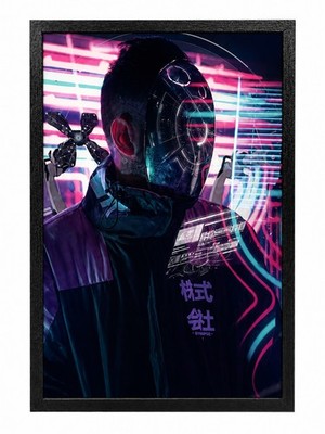 V1 Tech RGB Shadow Box Addressable RGB Frame with a Plexi Glass Acrylic Wall Art