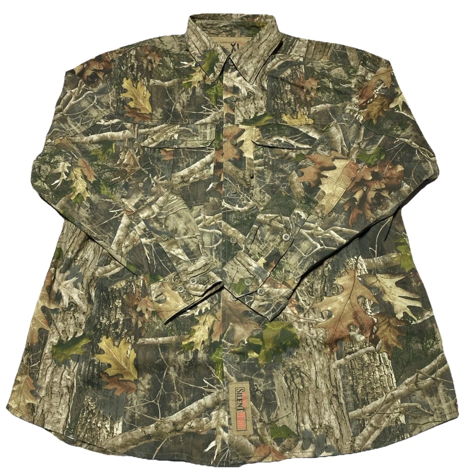 Redhead Shirt Mens Extra Large Camouflage Silent Hide True Timber Hunting Quiet - Image 2 of 4