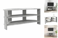Eckregal Tv-StäNder Medienboard Fernsehschrank Beton Grau 102X40,5X45Cm Spanpla