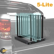Windshield Truck Rack 5-Lite Auto Glass Cargo Rack Steel W/ Protection Pad