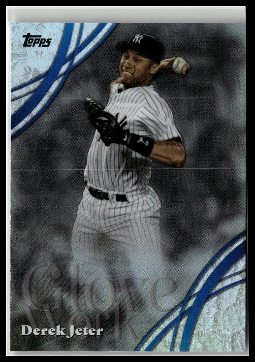 2026 Topps #GW-44 Derek Jeter Glove Work