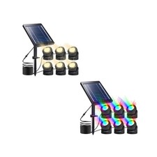 Landscape Spotlights Solar Powered Pond Lights LED Underwater Pond Lights for