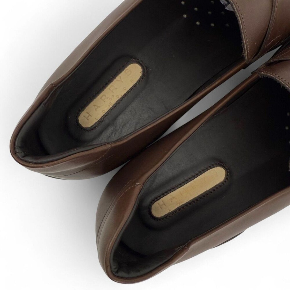 Harrys of London Men\'s Leather Penny Loafer Brown EU47 US13 Harrys of London Men main image 2