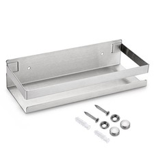 OwnMy 10 Inch Bathroom Shower Shelf Stainless Steel Bath Kitchen Basket Showe...