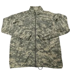 US Army Jacket Wind Cold Weather Gen III Mens Large Regular Camo Military Nylon