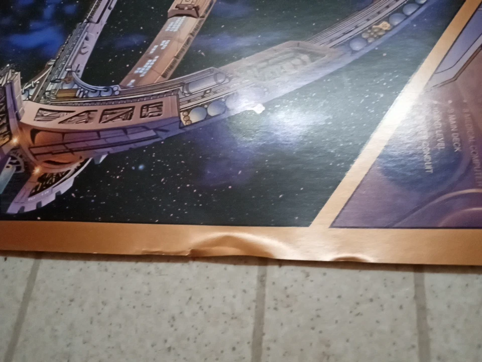 Póster SciPubTech Star Trek: Deep Space Nine NUEVO #cr #st6 Foto 3 de 4