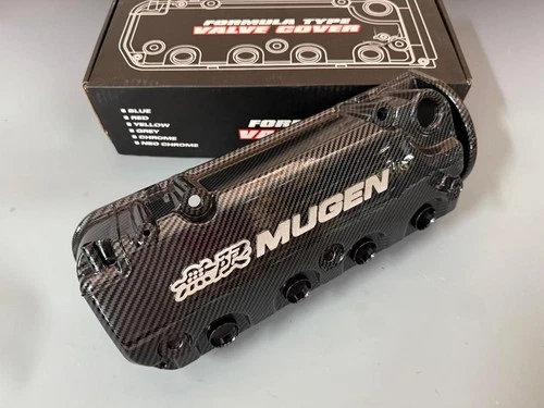 Mugen Carbon Style Rocker Valve Cover Civic EF EG EJ EK D15 D16 Vtec