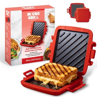 Classic Microwave Sandwich Maker, Microwave Grill, Toaster, 3 Minute Grilled ...