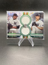 Roger Clemens / Gerrit Cole 2024 Topps Tribute Dual Relics Green DR2CC #98/99