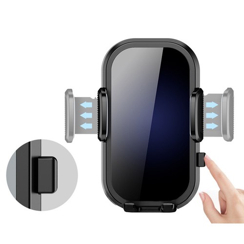 Samochodowy uchwyt na telefon komórkowy z regulowaną przyssawką bezpieczny i wygodny dla kierowcy - Zdjęcie 8 z 9