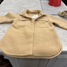 Zara Kids Sherpa Teddy Jacket Size 13/14, NWT