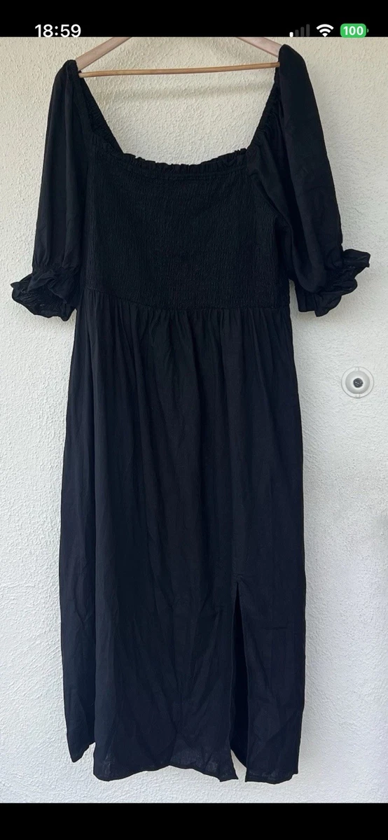 Linen Plus Size Dresses for Women for sale | eBay