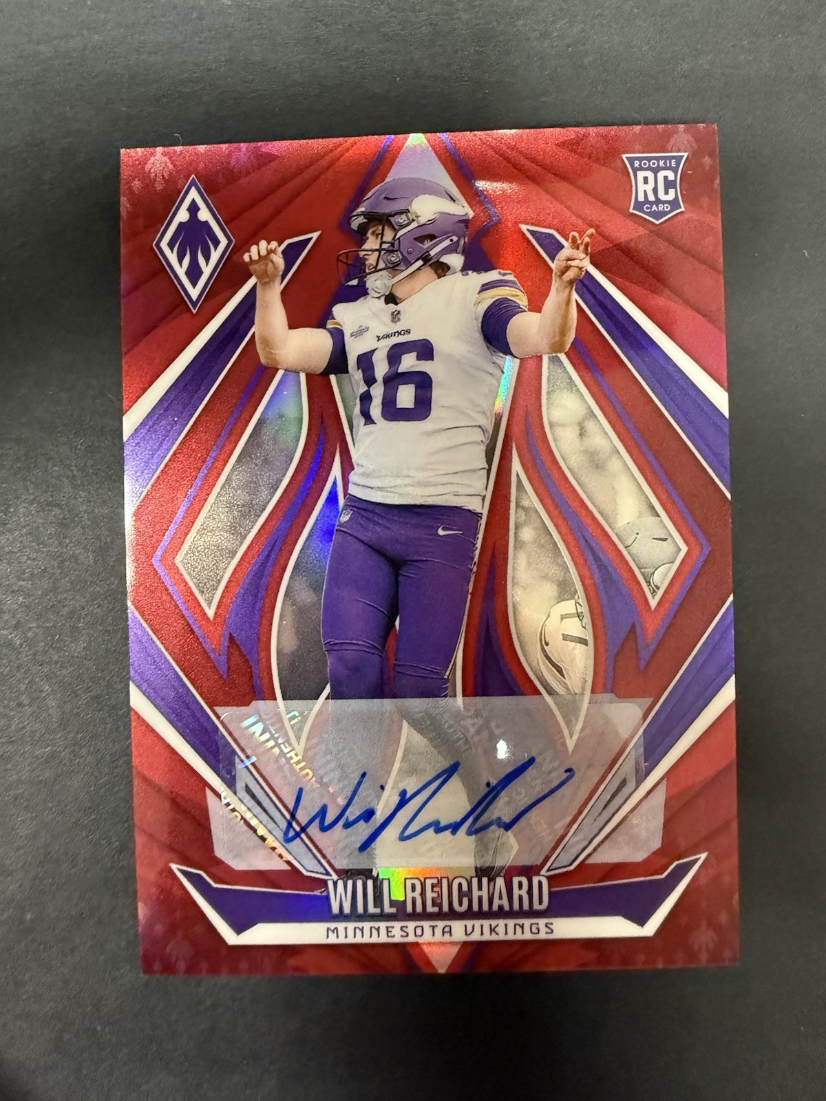 Will Reichard Panini Phoenix #247 Autograph-Red