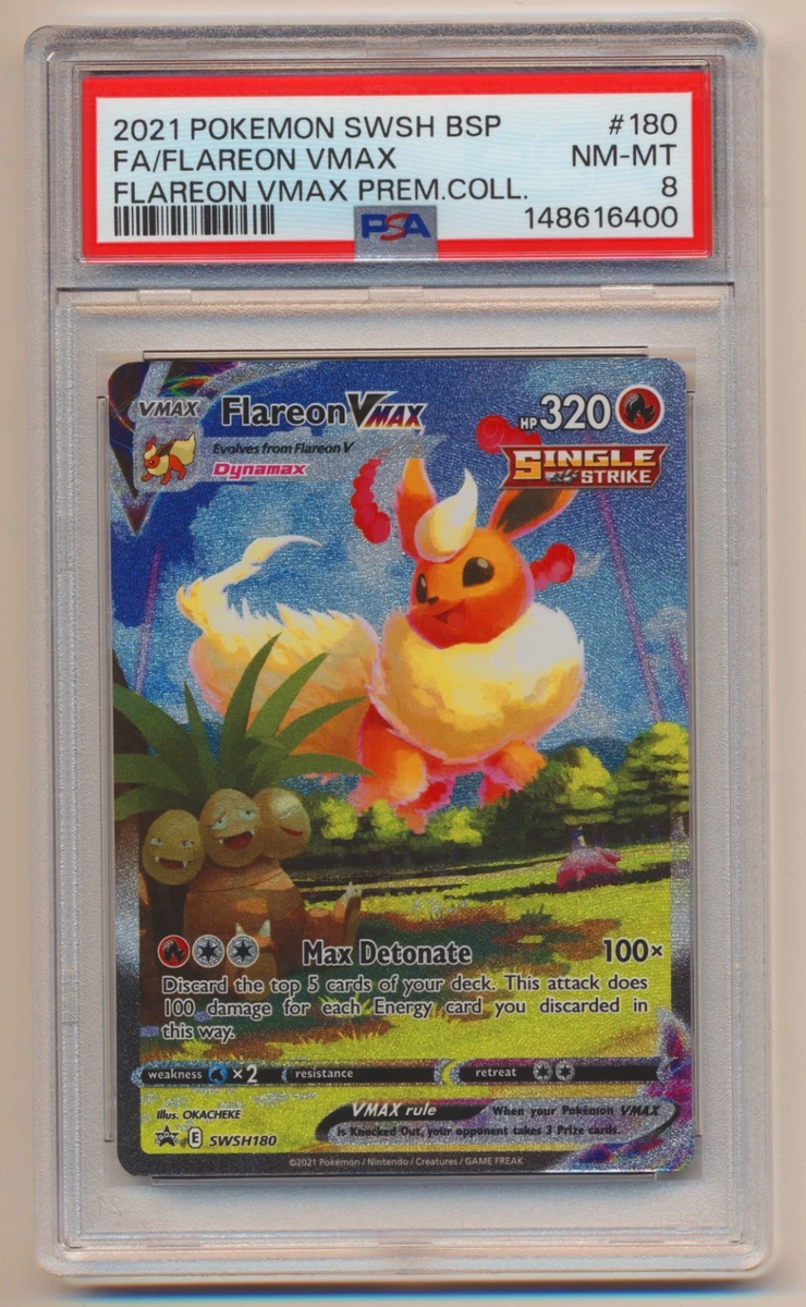 Flareon VMAX SWSH180 SWSH: Sword & Shield Promo Cards for sale | eBay